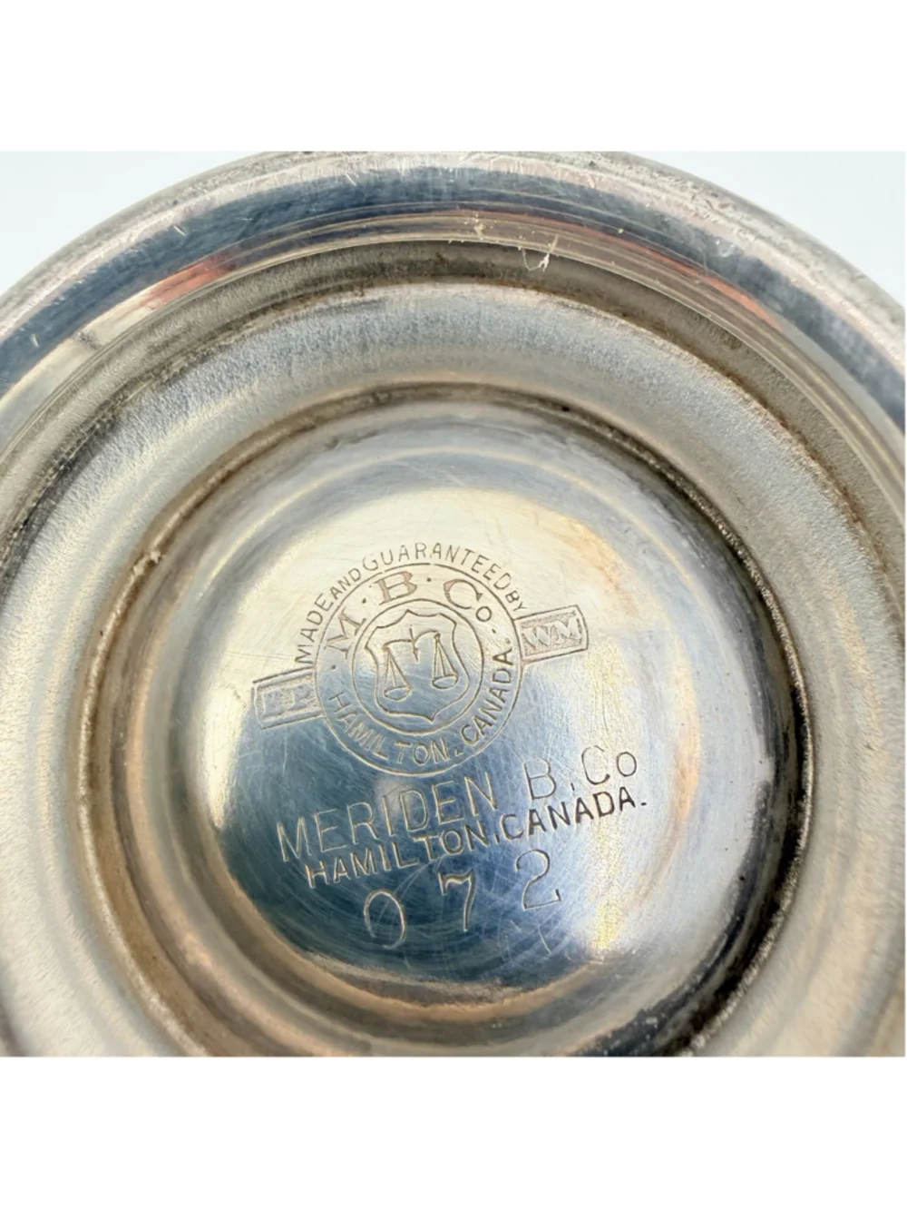 Meriden B. Company Silver Soldered Milk Creamer Syrup Pitcher 4